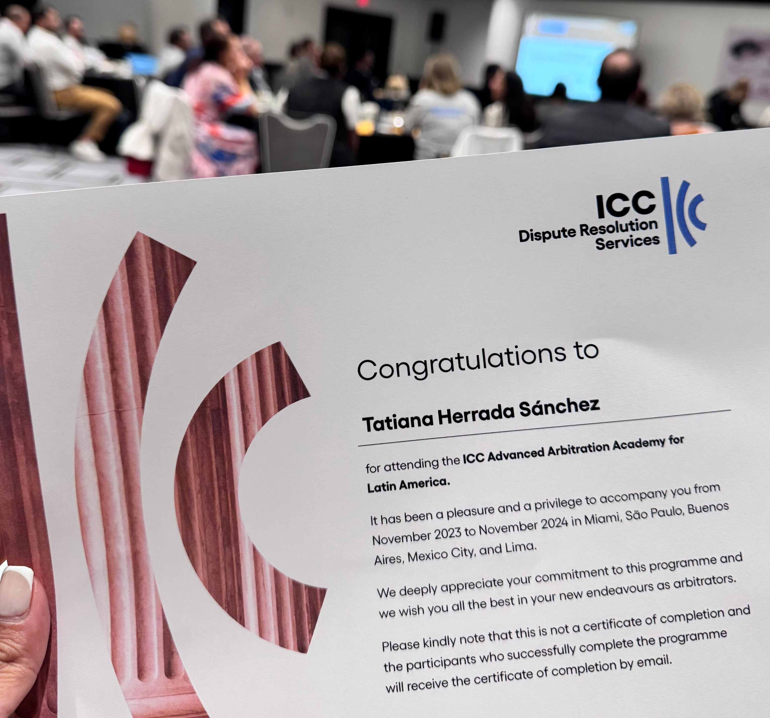 ICC Advanced Arbitration Academy 2